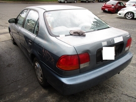 1996 HONDA CIVIC LX 4DR METALLIC BLUE 1.6L AT A15289